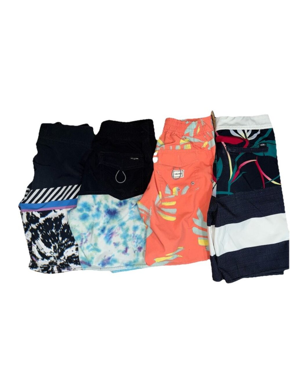 Volcom Swim Trunks Shorts Boys Size 10 Pockets Beach Skate Sport Kids S